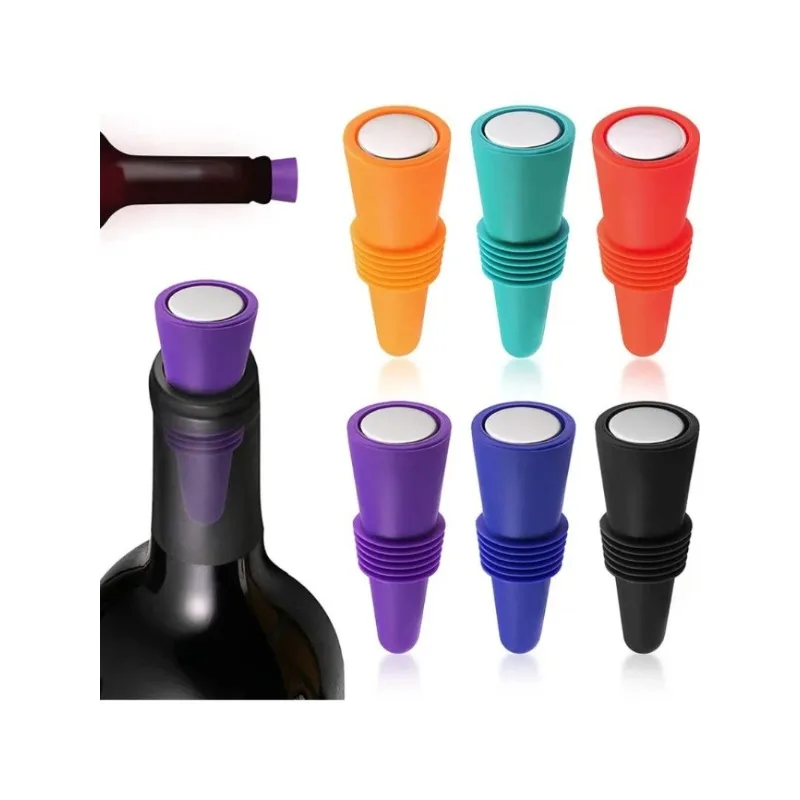 Silicone Wine Bottle Stopper S - Taste Wine Beer Kitchen ulasan dan harga