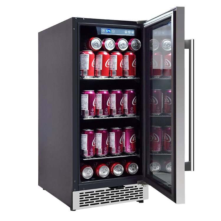 Oem Small Drink Bar Fridge Cus - Wine Beer Fridge Dual Zone ulasan dan harga