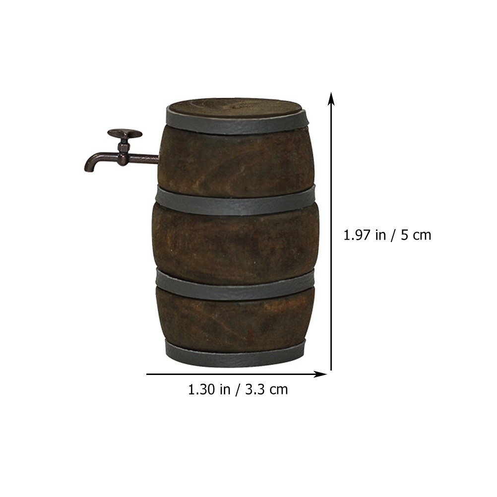 Mini Wooden Red Wine Barrel Mi - Wine Beer Garden ulasan dan harga