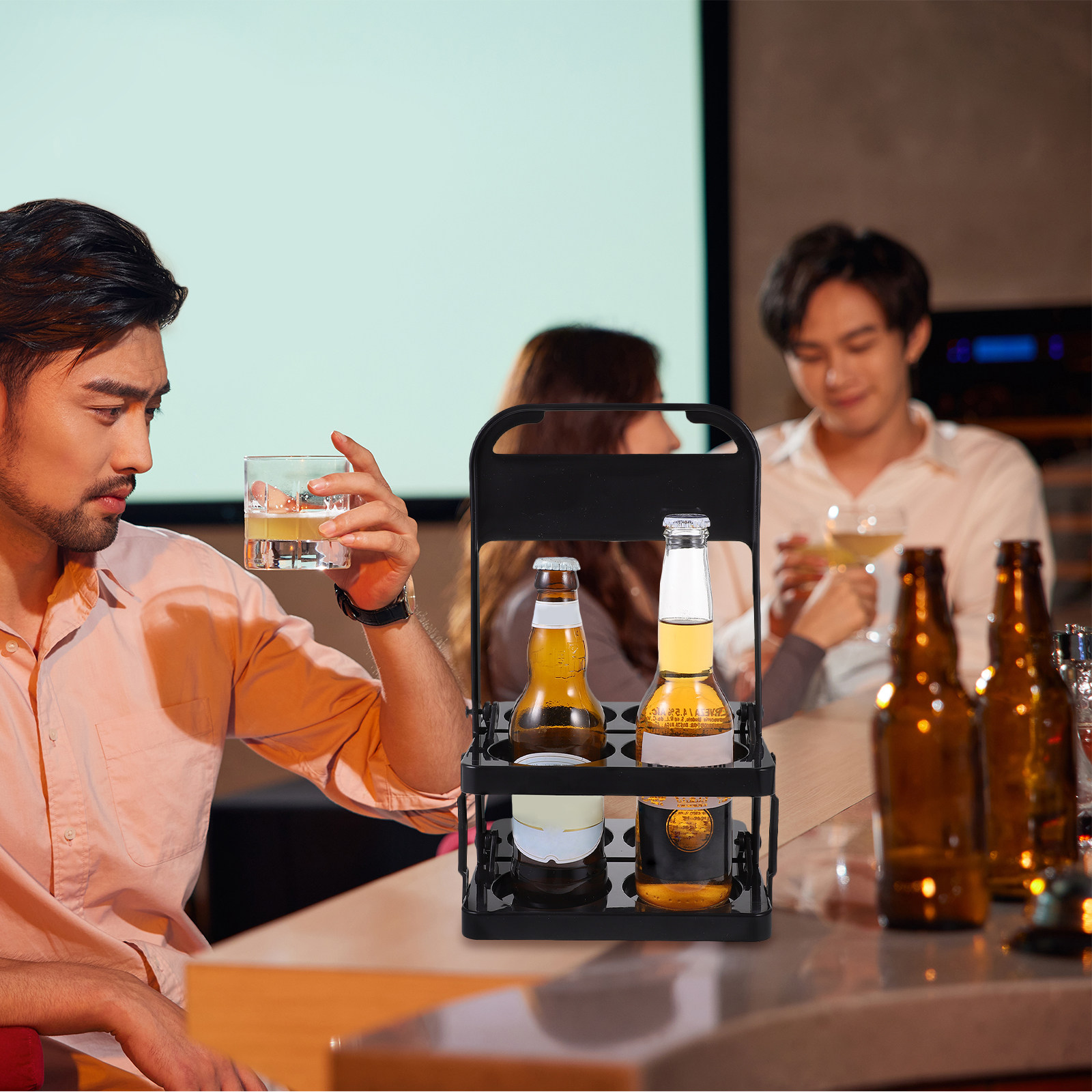 Folding Beer Basket Compact Dr - Wine Beer Delivery ulasan dan harga