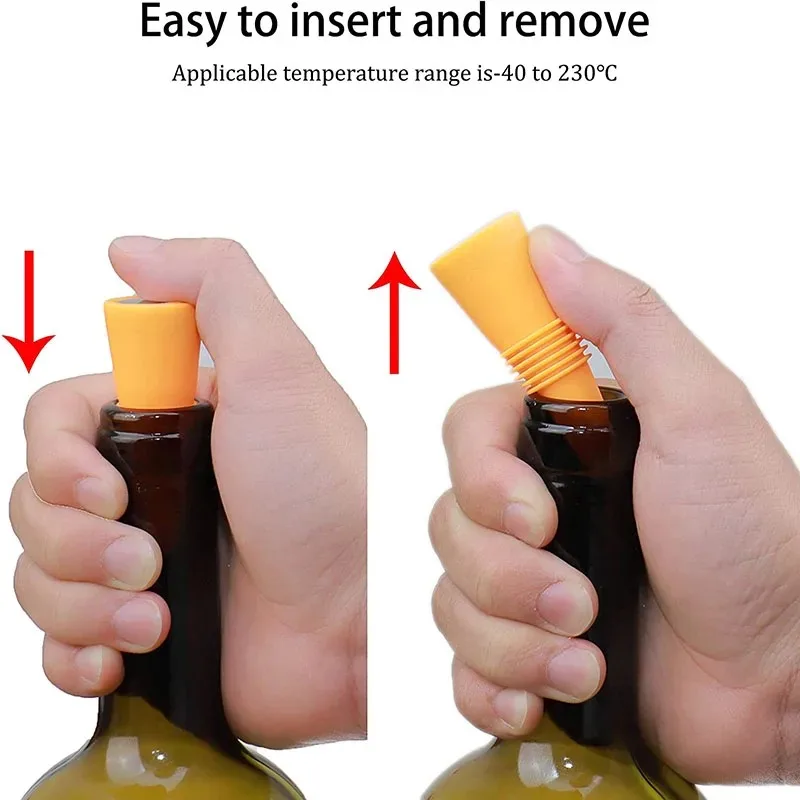 Silicone Wine Bottle Stopper S - Taste Wine Beer Kitchen ulasan dan harga