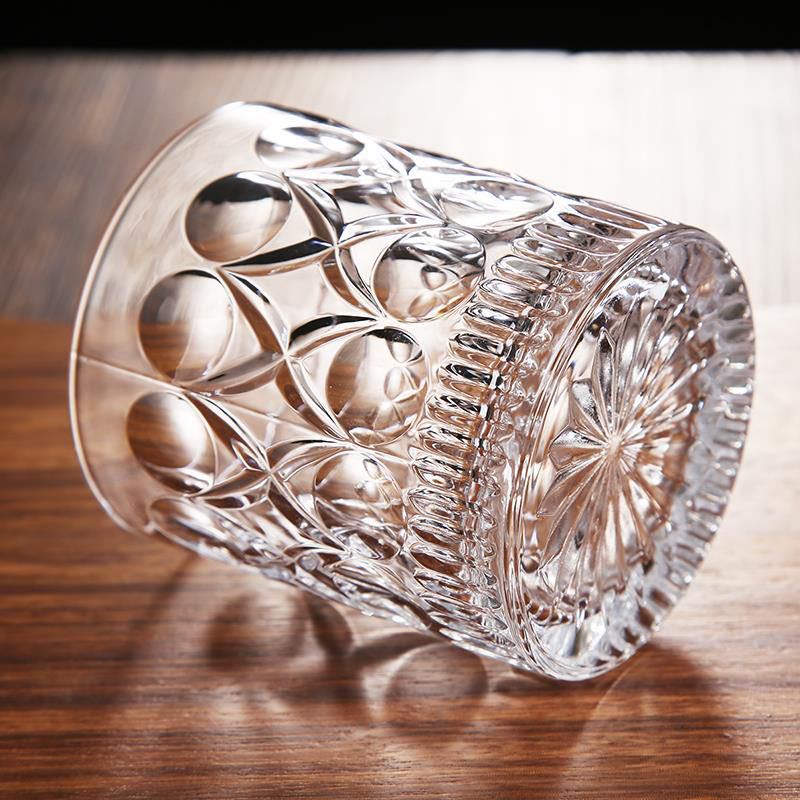 2pcs Glass Cup Whiskey 330ml R - Taste Wine Beer Kitchen ulasan dan harga