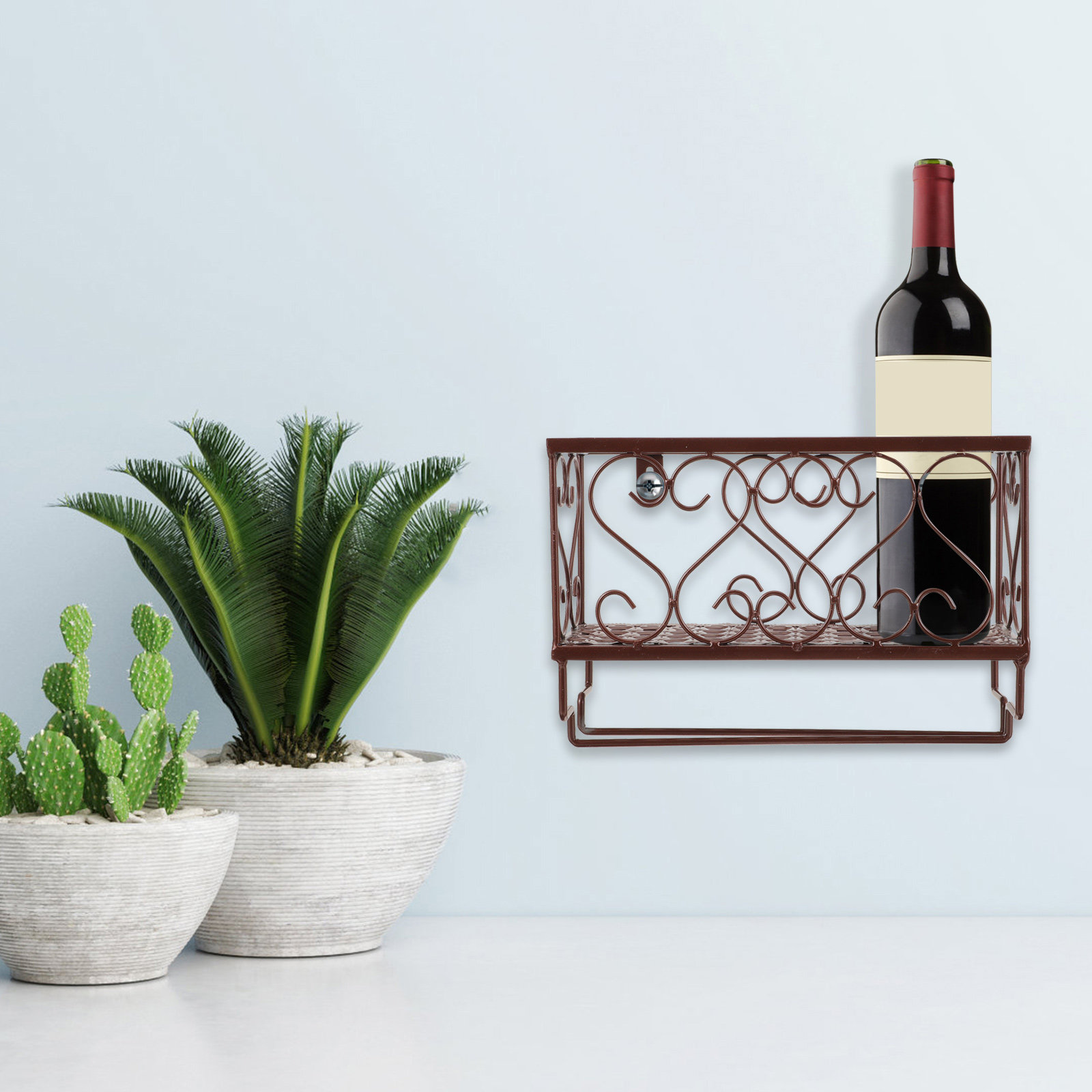 Space Saving Wall Mounted Wine - Wine Rack Wall Mount ulasan dan harga