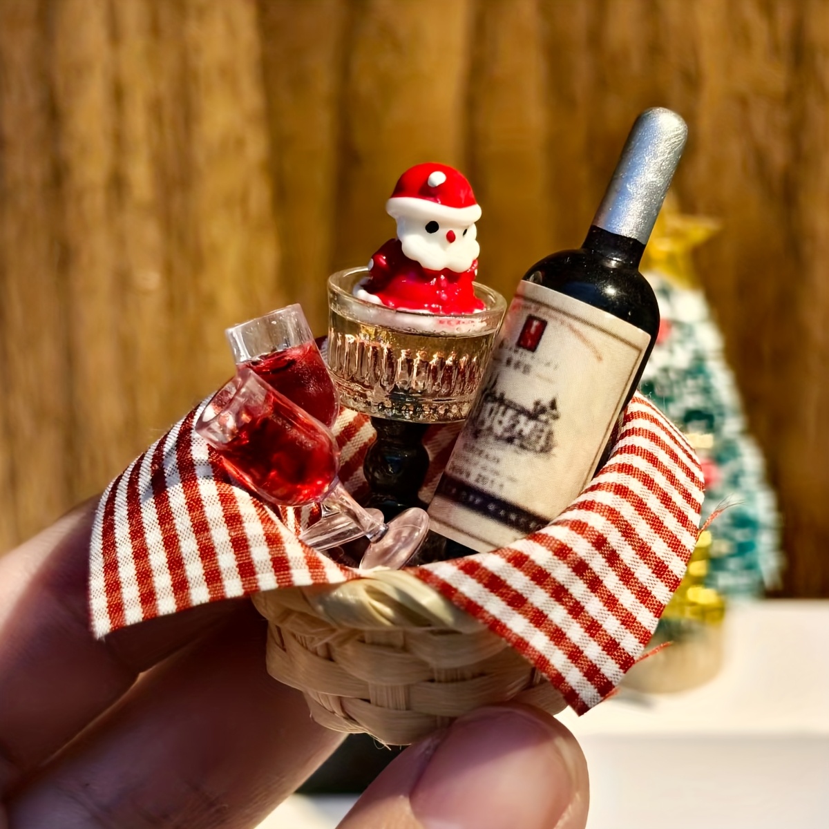 1/12 Scale Miniature Christmas - Wine Beer Bottle ulasan dan harga